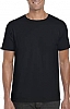 Camiseta Color Ring Spun Gildan - Color Black