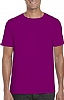 Camiseta Color Ring Spun Gildan - Color Berry