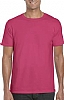 Camiseta Color Ring Spun Gildan - Color Heliconia
