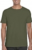 Camiseta Color Ring Spun Gildan - Color Military Green