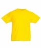 Camiseta Valueweight Infantil Color - Color Amarillo