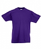 Camiseta Valueweight Infantil Color - Color Purpura