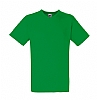 Camiseta Cuello Pico Fruit of the Loom - Color Verde