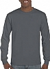 Camiseta Manga Larga Ultra Gildan - Color Charcoal