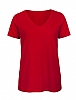Camiseta Organica Inspire Mujer - Color Rojo