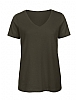 Camiseta Organica Inspire Mujer - Color Kaki