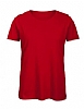 Camiseta Organica Mujer BC - Color Rojo