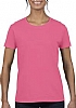 Camiseta Heavy Mujer Gildan - Color Safety Pink