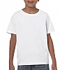 Camiseta Heavy Infantil Gildan - Color Blanco