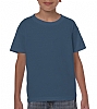 Camiseta Heavy Infantil Gildan - Color Azul Indigo