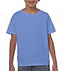 Camiseta Heavy Infantil Gildan - Color Azul Carolina
