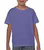Camiseta Heavy Infantil Gildan - Color Violeta