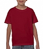 Camiseta Heavy Infantil Gildan - Color Rojo Cardenal