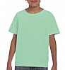 Camiseta Heavy Infantil Gildan - Color Verde Menta