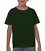 Camiseta Heavy Infantil Gildan - Color Verde Bosque