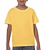 Camiseta Heavy Infantil Gildan - Color Amarillo Haze