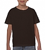 Camiseta Heavy Infantil Gildan - Color Chocolate Oscuro