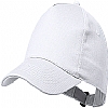 Gorra Brauner 5 Paneles Makito - Color Blanco