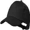 Gorra Brauner 5 Paneles Makito - Color Negro