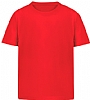 Camiseta Infantil Color Seiyo Makito - Color Rojo
