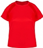 Camiseta Tecnica Mujer Sappor Makito - Color Rojo