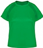 Camiseta Tecnica Mujer Sappor Makito - Color Verde