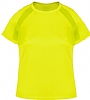 Camiseta Tecnica Mujer Sappor Makito - Color Amarillo