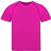 Camiseta Tecnica Infantil Sappor Makito - Color Fucsia