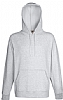 Sudadera Ligera con Capucha Fruit of the Loom - Color Gris Jaspeado