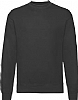 Sudadera Manga Montada Fruit of the Loom - Color Black