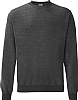 Sudadera Manga Montada Fruit of the Loom - Color Dark Heater Grey