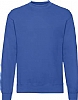 Sudadera Manga Montada Fruit of the Loom - Color Royal