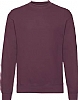 Sudadera Manga Montada Fruit of the Loom - Color Burgundy