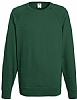 Sudadera Fruit Ligera Manga Ranglan - Color Verde Botella