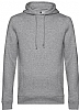 Sudadera Orgnica Capucha BC - Color Gris Jaspeado