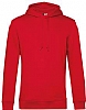 Sudadera Orgnica Capucha BC - Color Rojo