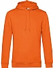 Sudadera Orgnica Capucha BC - Color Naranja Puro