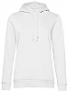 Sudadera Organica Capucha Mujer BC - Color Blanco