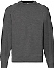 Sudadera Manga Ranglan Fruit of the Loom - Color Dark Heater Grey