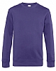 Sudadera King Cuello Redondo B&C - Color Purpura