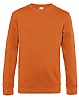 Sudadera King Cuello Redondo B&C - Color Naranja