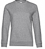 Sudadera Queen Mujer B&C - Color Gris jaspeado