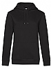 Sudadera Queen Capucha Mujer B&C - Color Negro