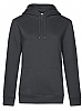 Sudadera Queen Capucha Mujer B&C - Color Gris Asfalto