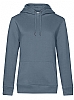 Sudadera Queen Capucha Mujer B&C - Color Nordic Blue