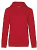 Sudadera Queen Capucha Mujer B&C - Color Rojo