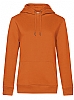 Sudadera Queen Capucha Mujer B&C - Color Naranja