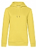 Sudadera Queen Capucha Mujer B&C - Color Amarillo