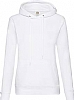 Sudadera Fruit of the Loom Capucha Mujer - Color White