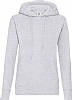 Sudadera Fruit of the Loom Capucha Mujer - Color Heather Grey